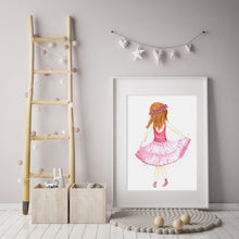 artbrush 'Ruby' print * RETIRED PRINT ONLY AVAILABLE ONLINE *