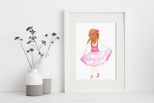 artbrush 'Ruby' print * RETIRED PRINT ONLY AVAILABLE ONLINE *