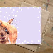 artbrush 'Kangaroo Mum' card