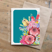 artbrush BOOKMARK CARD 'Oz Flowers'