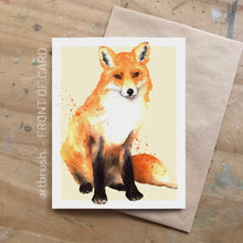 artbrush 'Forest the fox' card