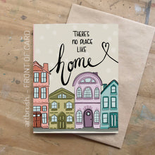 artbrush 'There's No Place Like Home' card
