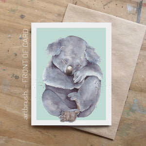 artbrush 'Koala Dream' card