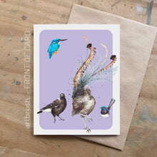 artbrush BOOKMARK CARD 'Oz Birds'