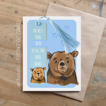 artbrush BOOKMARK CARD 'Papa Bear'