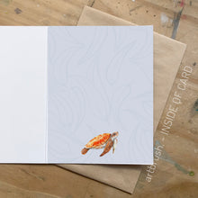 artbrush 'Sea Turtle' card