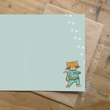 artbrush BOOKMARK CARD 'You're the cat's pyjamas'