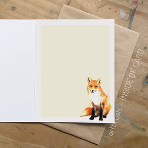 artbrush 'Forest the fox' card