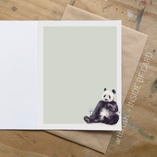 artbrush 'Panda' card