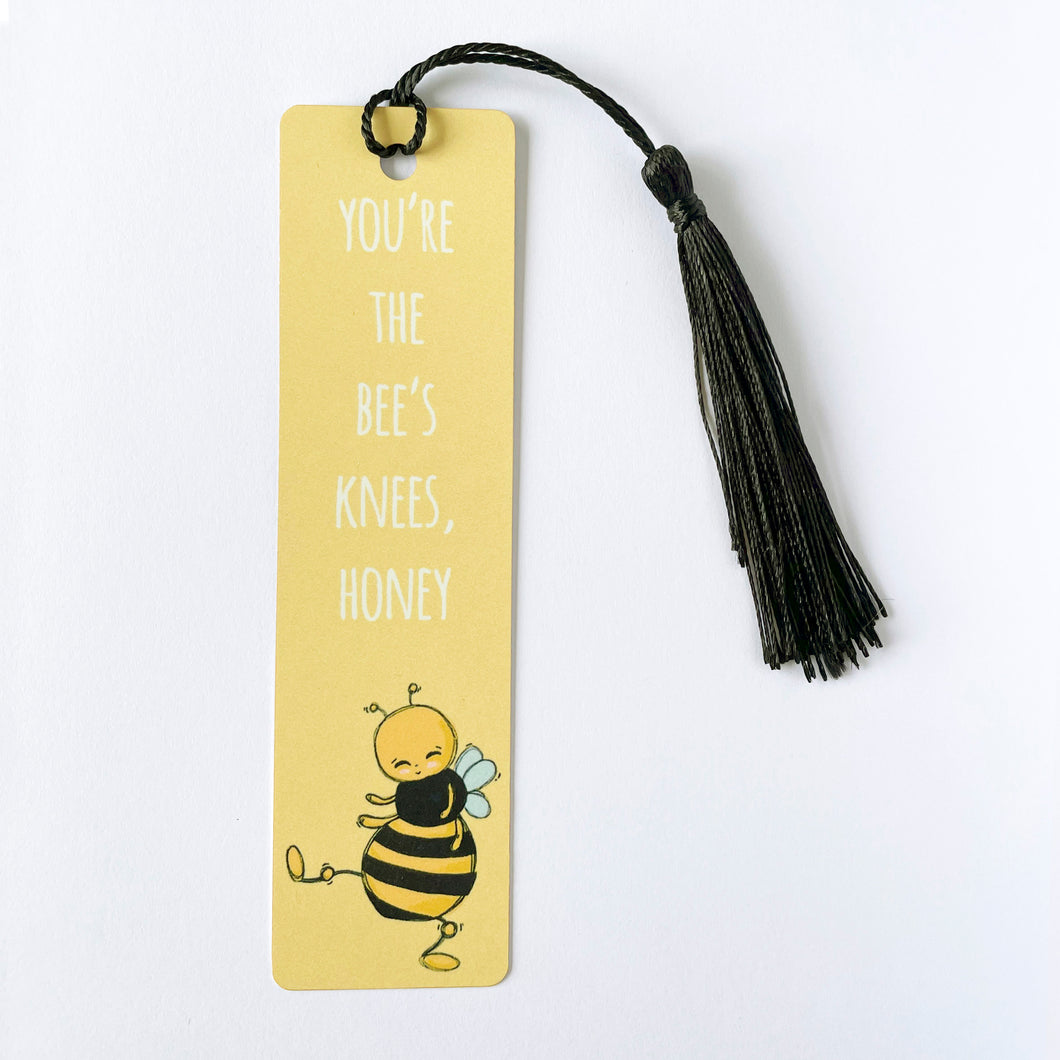 artbrush bookmark 'bee's knees'