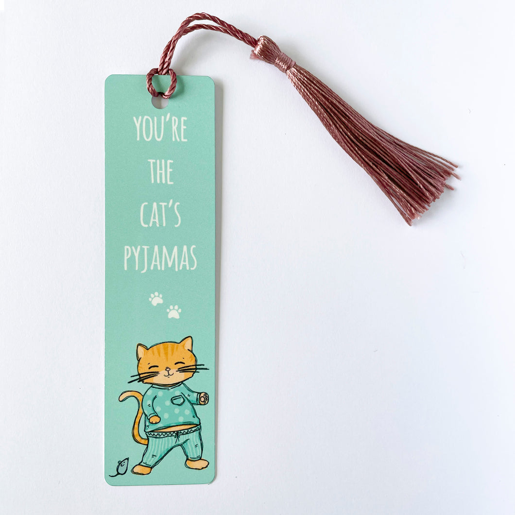 artbrush bookmark 'cat's pajamas'