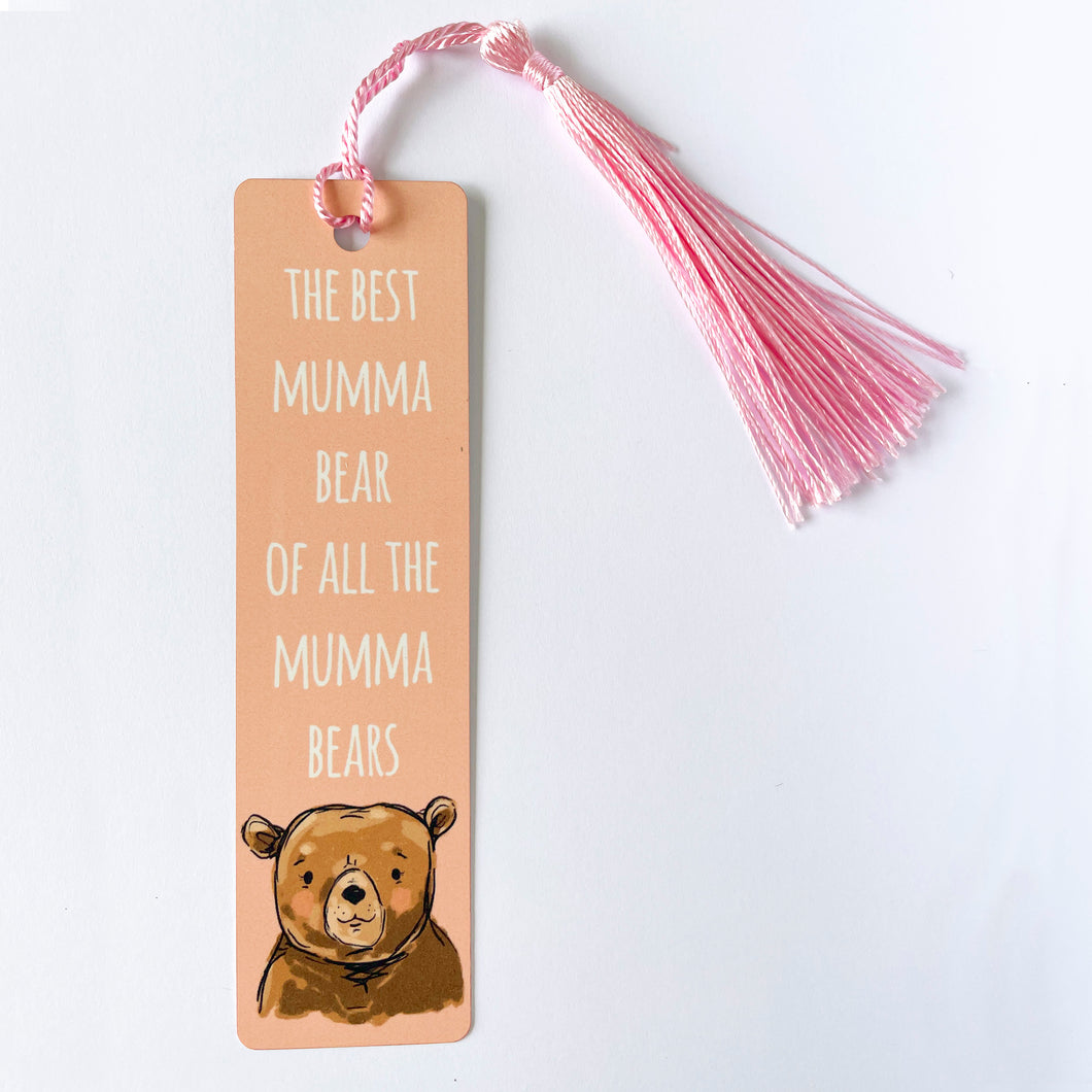 artbrush bookmark 'mumma bear'
