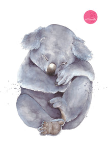 artbrush 'Koala Dream' print