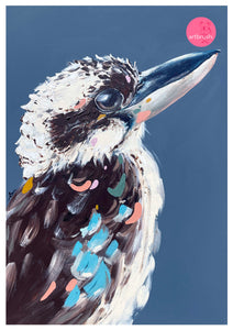 artbrush 'Kookaburra King' print