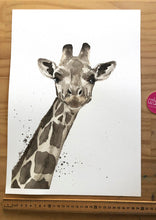 artbrush 'Bridge Giraffe' ORIGINAL