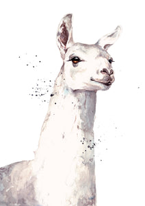 artbrush Niagara Series 'Llama' print