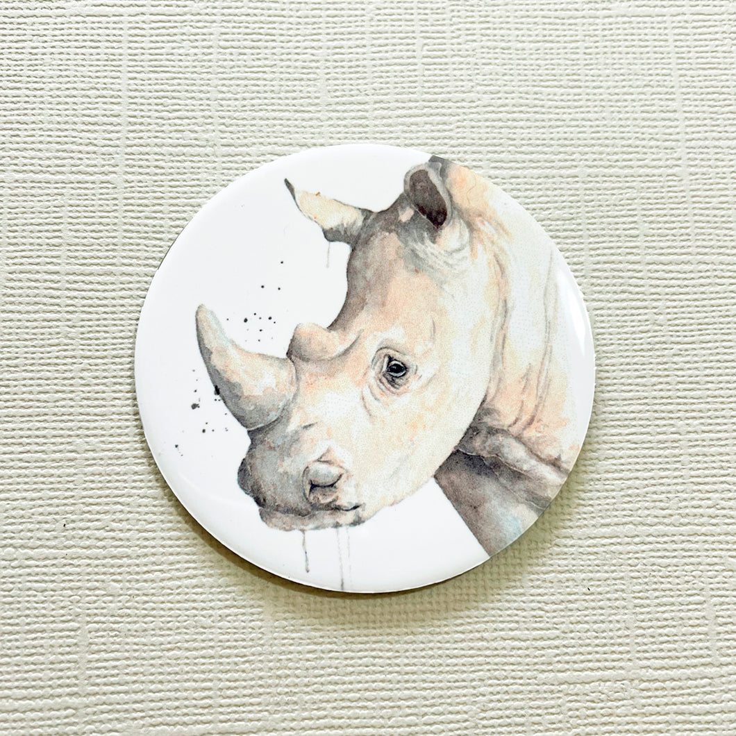 artbrush 'Raymond Rhino' magnet