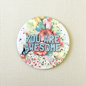 artbrush 'you are awesome' magnet