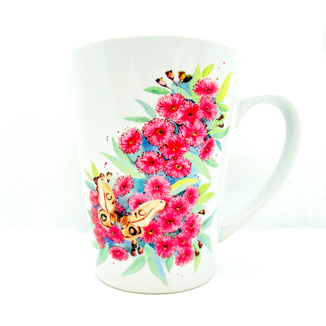 artbrush mug Australian Blooms Series 'flowering gum'