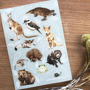 artbrush 'Australian Animals' notebook