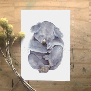 artbrush 'Koala Dream' print