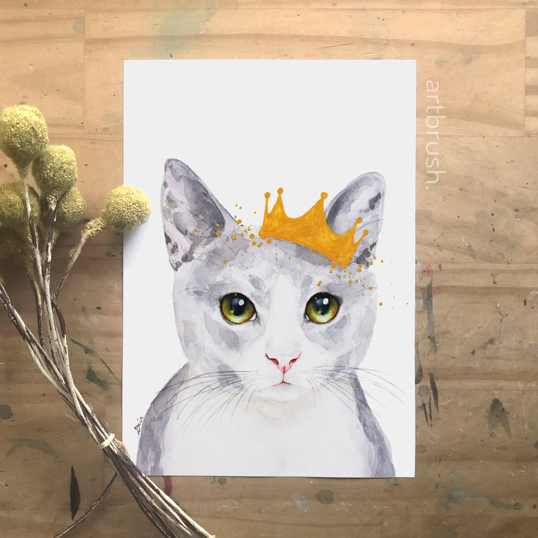 artbrush 'Kitten' print