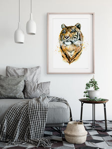 artbrush 'Tiger' print