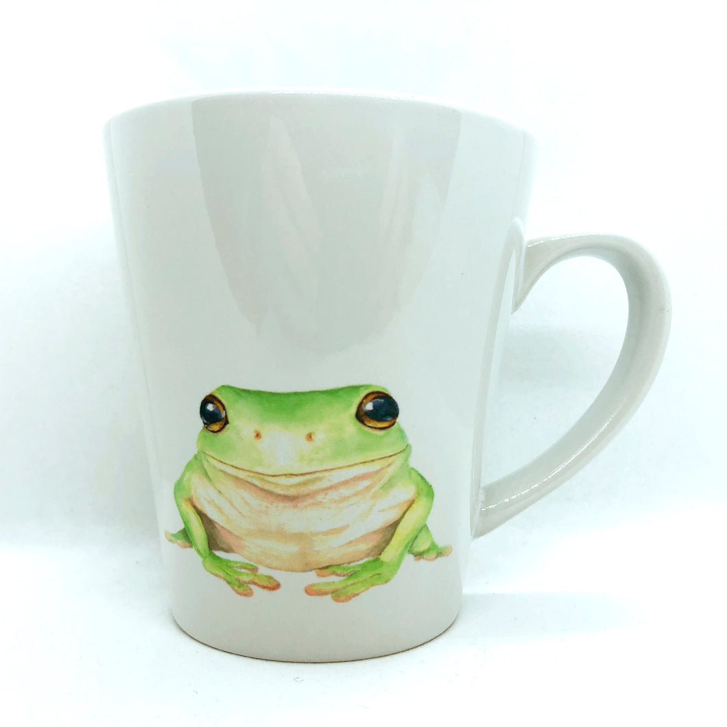 artbrush mug 'OZ SERIES Green Tree Frog'