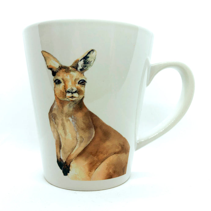 artbrush mug 'OZ SERIES Kangaroo'