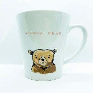 artbrush mug 'Mumma Bear'