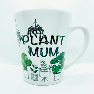 artbrush mug 'Mum - Plant Mum'