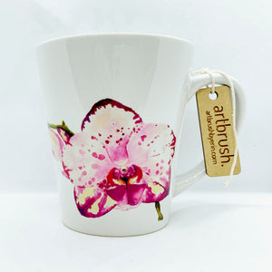 artbrush mug 'Orchid'