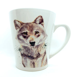 artbrush mug 'Winnepeg Wolf'
