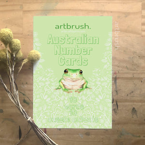 artbrush 'Australian Number Flashcards'