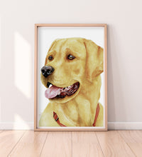 artbrush DOGS 'Larry' print (Labrador)